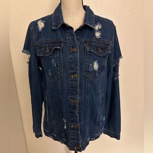 Wax Jean button up jacket